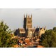 Worcester Cathedral viewed from Fort Royal Park