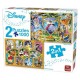 2 Puzzles - Disney 2 in 1