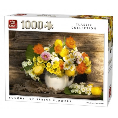Puzzle King-Puzzle-05646 Bouquet of Spring Flowers