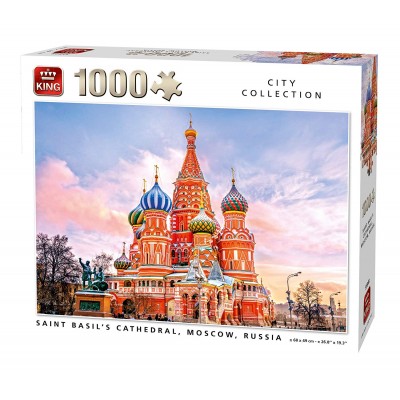 Puzzle King-Puzzle-55848 Saint Basil's Cathedral Moscow