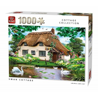 Puzzle King-Puzzle-55861 Swan Cottage