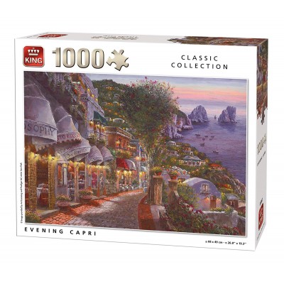 Puzzle King-Puzzle-55863 Evening Capri