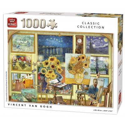 Puzzle King-Puzzle-55865 Vincent Van Gogh - Collage