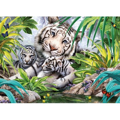King-Puzzle-55874 3 Puzzles - Animal Collection