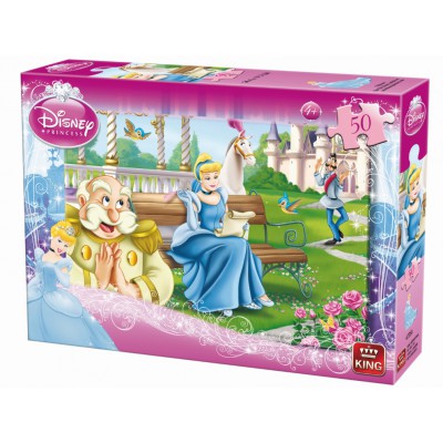 Puzzle King-Puzzle-K04735-A Disney Prinzessinnen