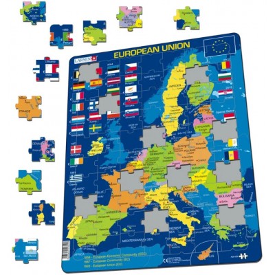 Larsen-A39-GB Frame Puzzle - European Union