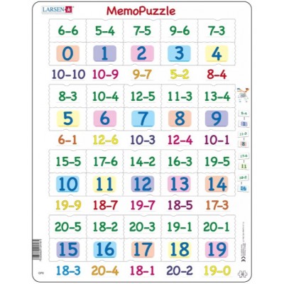 Larsen-GP8 Rahmenpuzzle - MemoPuzzle