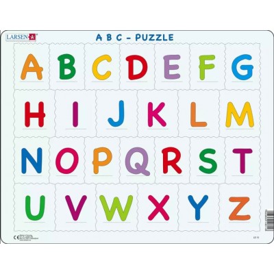 Larsen-LS1326 Rahmenpuzzle - Das Alphabet