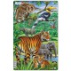 Puzzle Cadre - Le Tigre et les Animaux de la Jungle