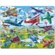 Puzzle Cadre - Pilotes Courageux dans des Avions Extraordinaires