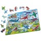 Puzzle Cadre - Pilotes Courageux dans des Avions Extraordinaires