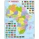 Rahmenpuzzle - Afrika (auf Russisch)