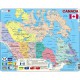 Rahmenpuzzle - Kanada (auf Französisch und Englisch)