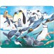 Rahmenpuzzle - Pinguine