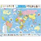 Rahmenpuzzle - Weltkarte