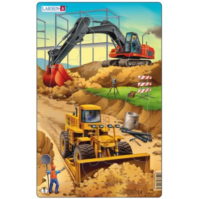 Larsen-U4-2 Frame Jigsaw Puzzle - Construction