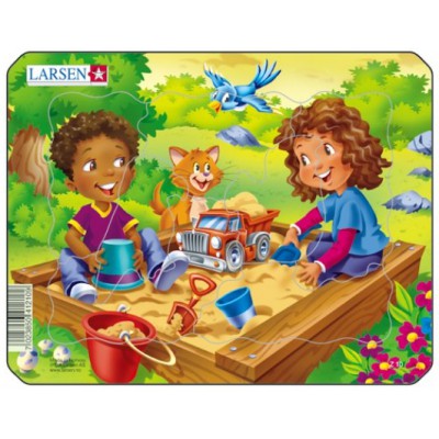 Larsen-Z10-3 Puzzle Cadre - Jeux d'enfants