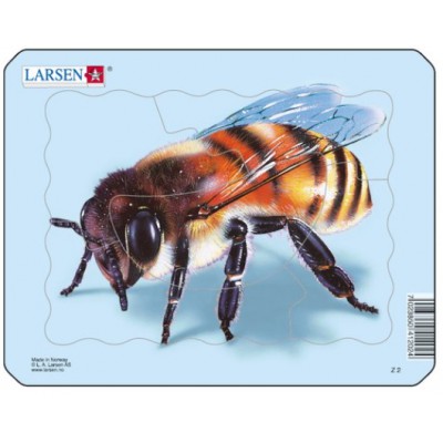 Larsen-Z2-2 Rahmenpuzzle - Biene