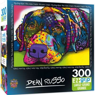 Puzzle Master-Pieces-31823 XXL Teile - Dean Russo - My Dog Blue