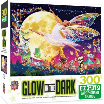 Puzzle Master-Pieces-31852 XXL Teile - Glow in the Dark - Moon Fairy