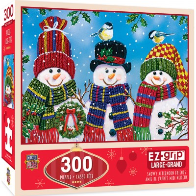 Puzzle Master-Pieces-31910 XXL Teile - Snowy Afternoon Friends