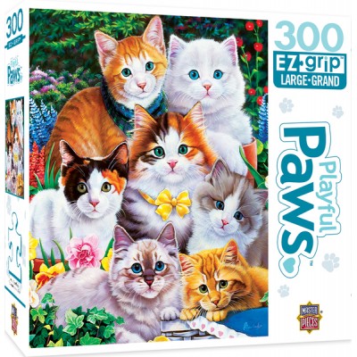 Puzzle Master-Pieces-31919 XXL Teile - Purrfectly Adorable