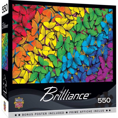 Puzzle Master-Pieces-31987 Fluttering Rainbow