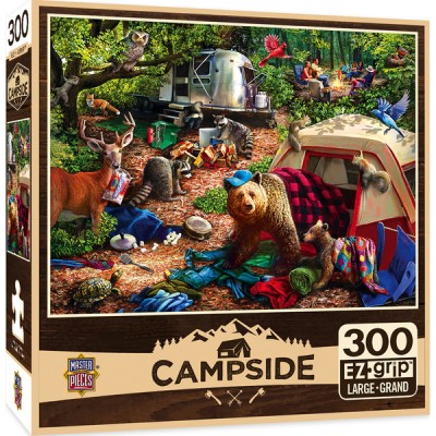 Puzzle Master-Pieces-31997 XXL Teile - Campsite Trouble