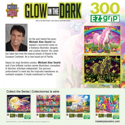 Puzzle Master-Pieces-32003 XXL Teile - Glow in the Dark - Rainbow World