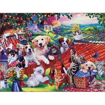 Puzzle Master-Pieces-32031 XXL Teile - A Lazy Afternoon