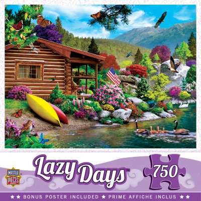 Puzzle Master-Pieces-32055 Lazy Days - Free to Fly