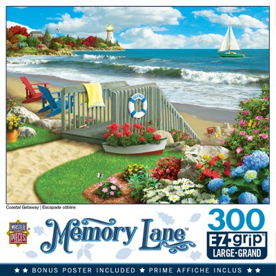 Puzzle Master-Pieces-32077 XXL Teile - Coastal Getaway