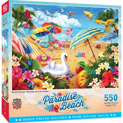 Puzzle Master-Pieces-32120 Paradise Beach Escape