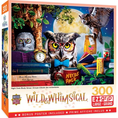 Puzzle Master-Pieces-32151 XXL Teile - Night Owl Study Group