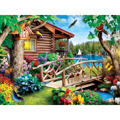 Puzzle Master-Pieces-32234 XXL Teile - Cabin Crossing