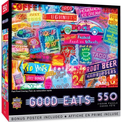 Puzzle Master-Pieces-32239 Food Cravings