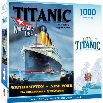 Puzzle Master-Pieces-60348 Titanic White Star Line