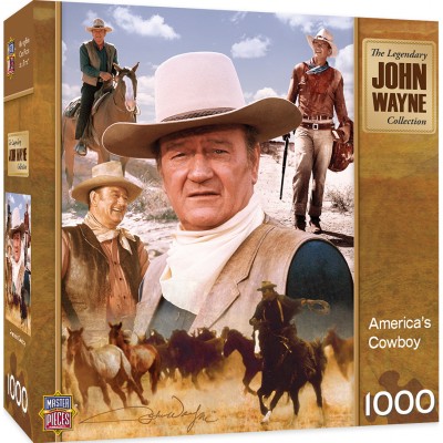 Puzzle Master-Pieces-71238 John Wayne - America's Cowboy