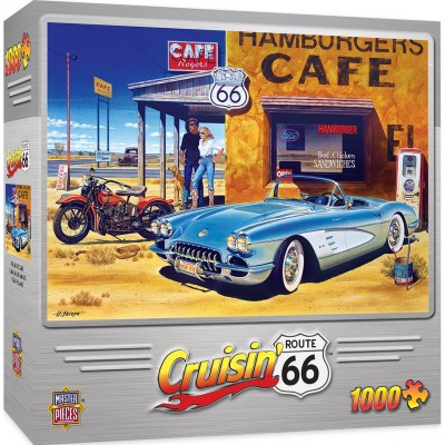 Puzzle Master-Pieces-71517 Route 66 Café