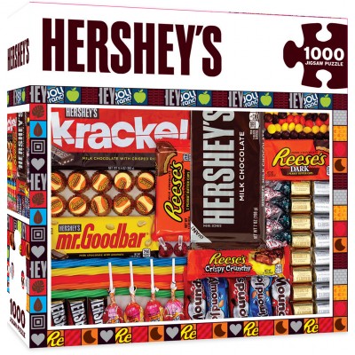 Puzzle Master-Pieces-71687 Hershey's Matrix - Chocolate Collage