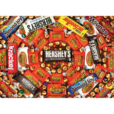 Puzzle Master-Pieces-71688 Hershey's Swirl - Chocolate Collage