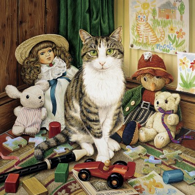 Puzzle Master-Pieces-71762 Cat-Ology - Pollyanna