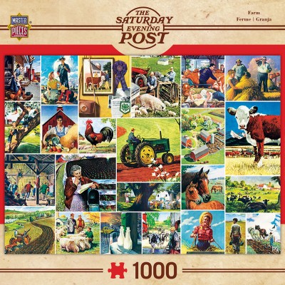 Puzzle Master-Pieces-71808 Farmland Collage
