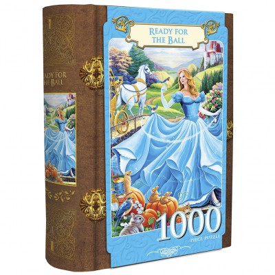 Puzzle Master-Pieces-71830 Book Box - Aschenputtel