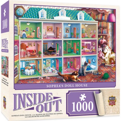 Puzzle Master-Pieces-71837 Sophia's Dollhouse