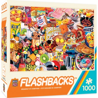 Puzzle Master-Pieces-71949 Flashback - Breakfast of Champions