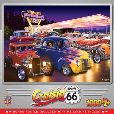 Puzzle Master-Pieces-71951 Friday Night Hot Rod's