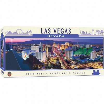 Puzzle Master-Pieces-72073 City Panoramics - Las Vegas