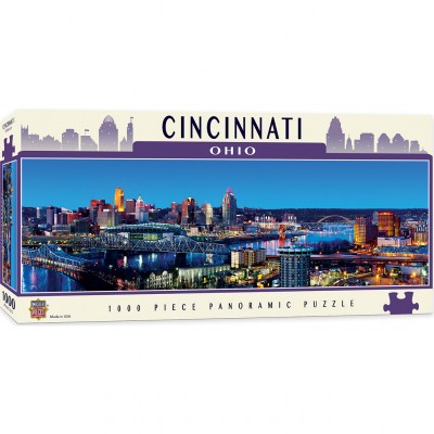 Puzzle Master-Pieces-72076 Cityscapes - Cincinnati