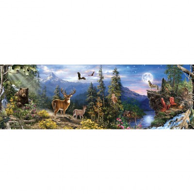Puzzle Master-Pieces-72080 Realtree Panoramic